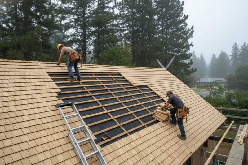 Wood Shingles Repair in Cartersville, VA