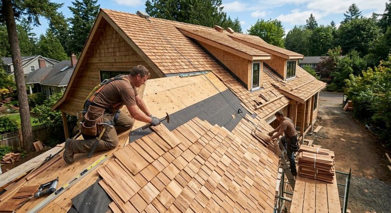 Wooden Roof Installation in Fluvanna County, VA